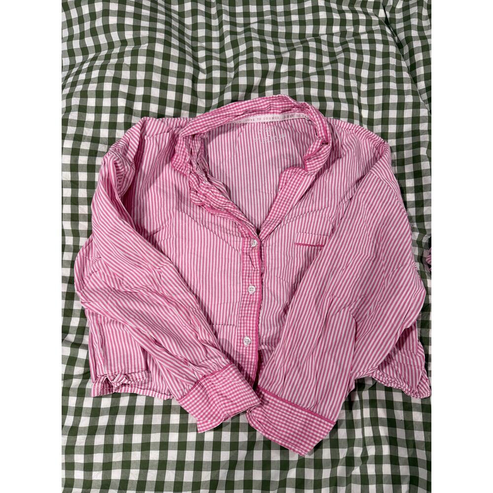 Pink Stripped PJ Set